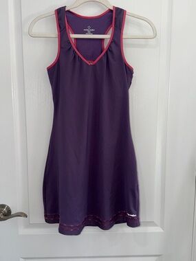 Moving Comfort Twilight Endurance running dress in purple size small